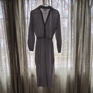 ASOS Design Monochrome Checkered Dress